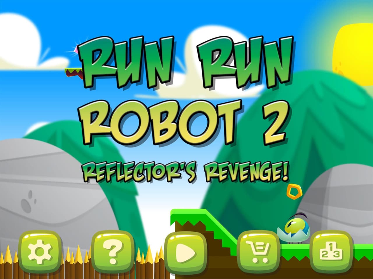 Run Run Robot 2: Reflectors Revenge screenshot 2