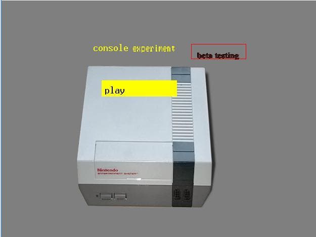 console experiment screenshot 3