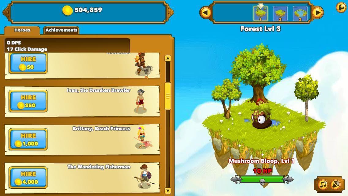 Clicker Heroes (itch) screenshot 6