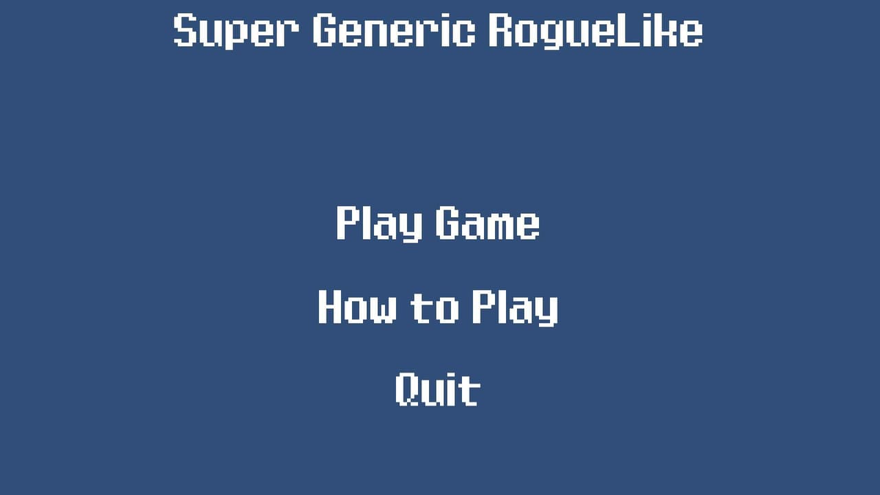 Super Generic Roguelike #7DRL screenshot 2