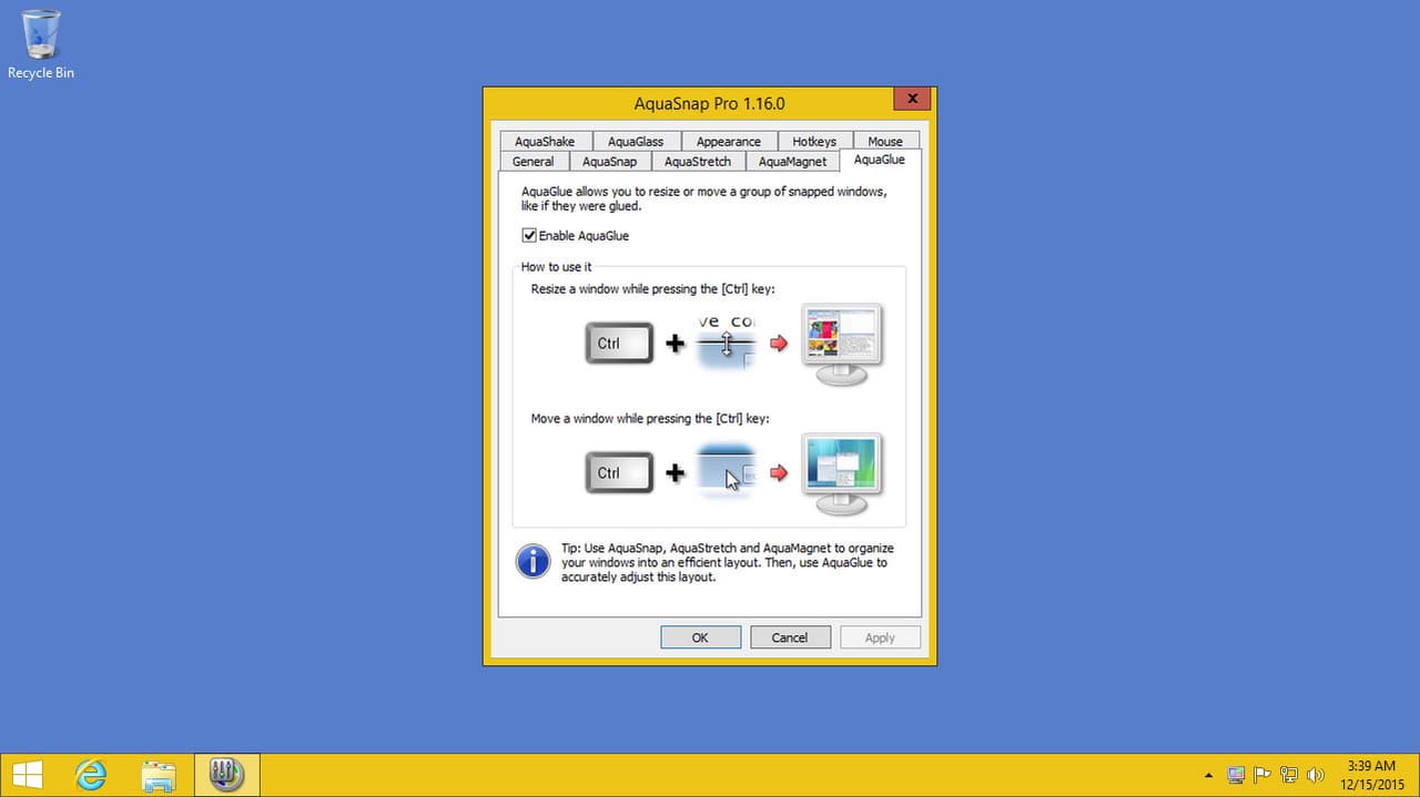 AquaSnap Window Manager screenshot 6