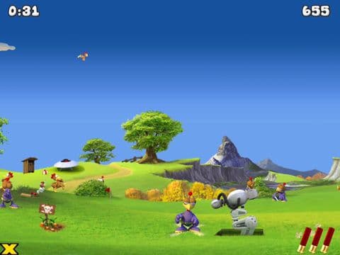 Moorhuhn - Crazy Chicken Invasion screenshot 3