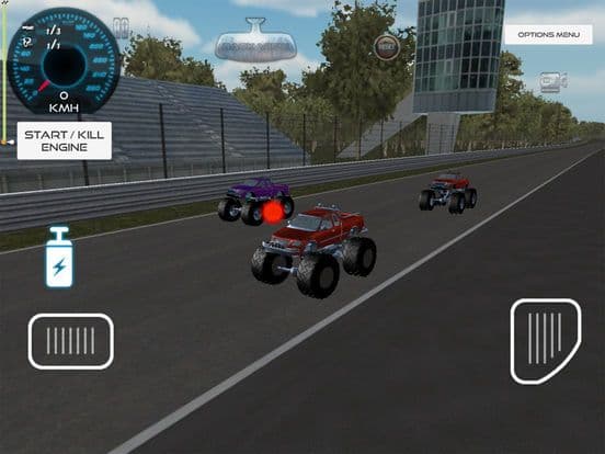 3d Monster Truck Race 2017 screenshot 5