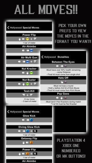 Guide - Mortal Kombat X Edition with Frame Data,Kustom Kombos, and Move Punisher Tools screenshot 3