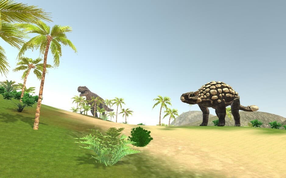 VR Time Machine Dinosaur Park