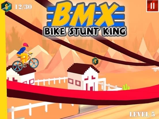 BMX Bike Stunt Race screenshot 4
