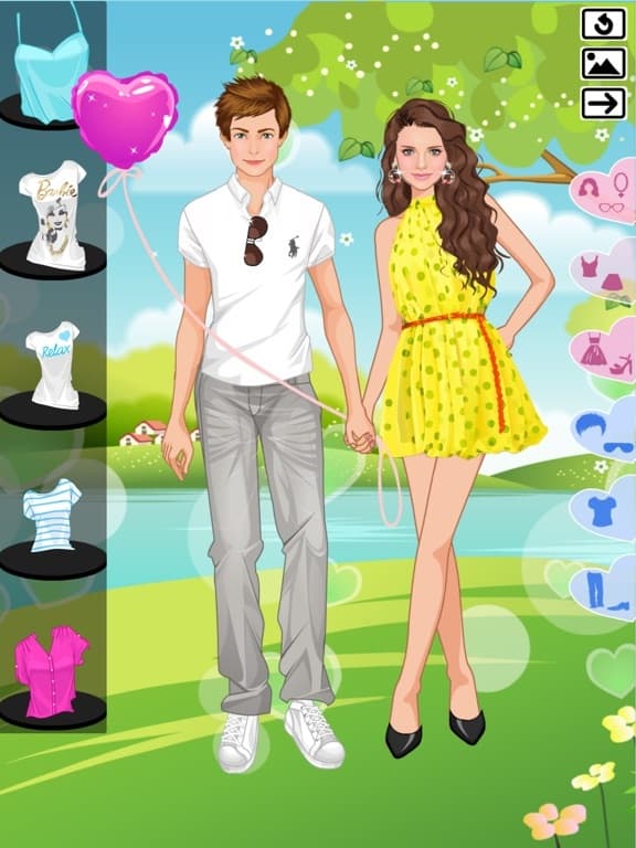 Couples in Love - Dress up screenshot 3