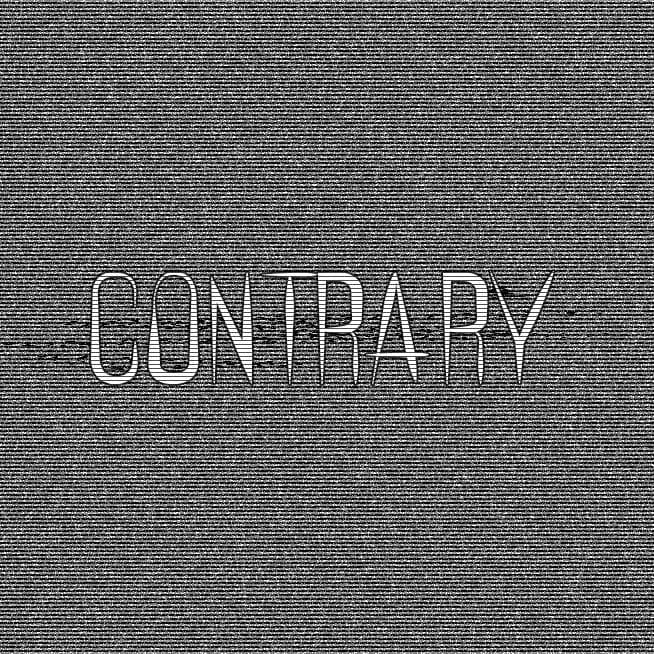 Contrary