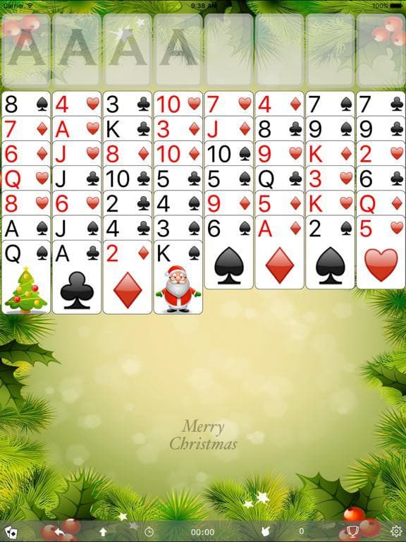 Freecell for Christmas screenshot 2