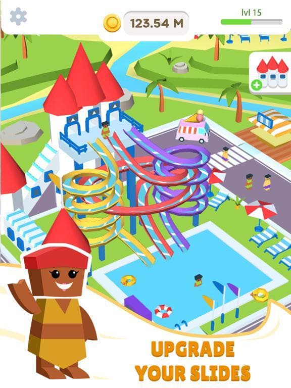 Idle Waterpark 3D Fun Aquapark screenshot 3