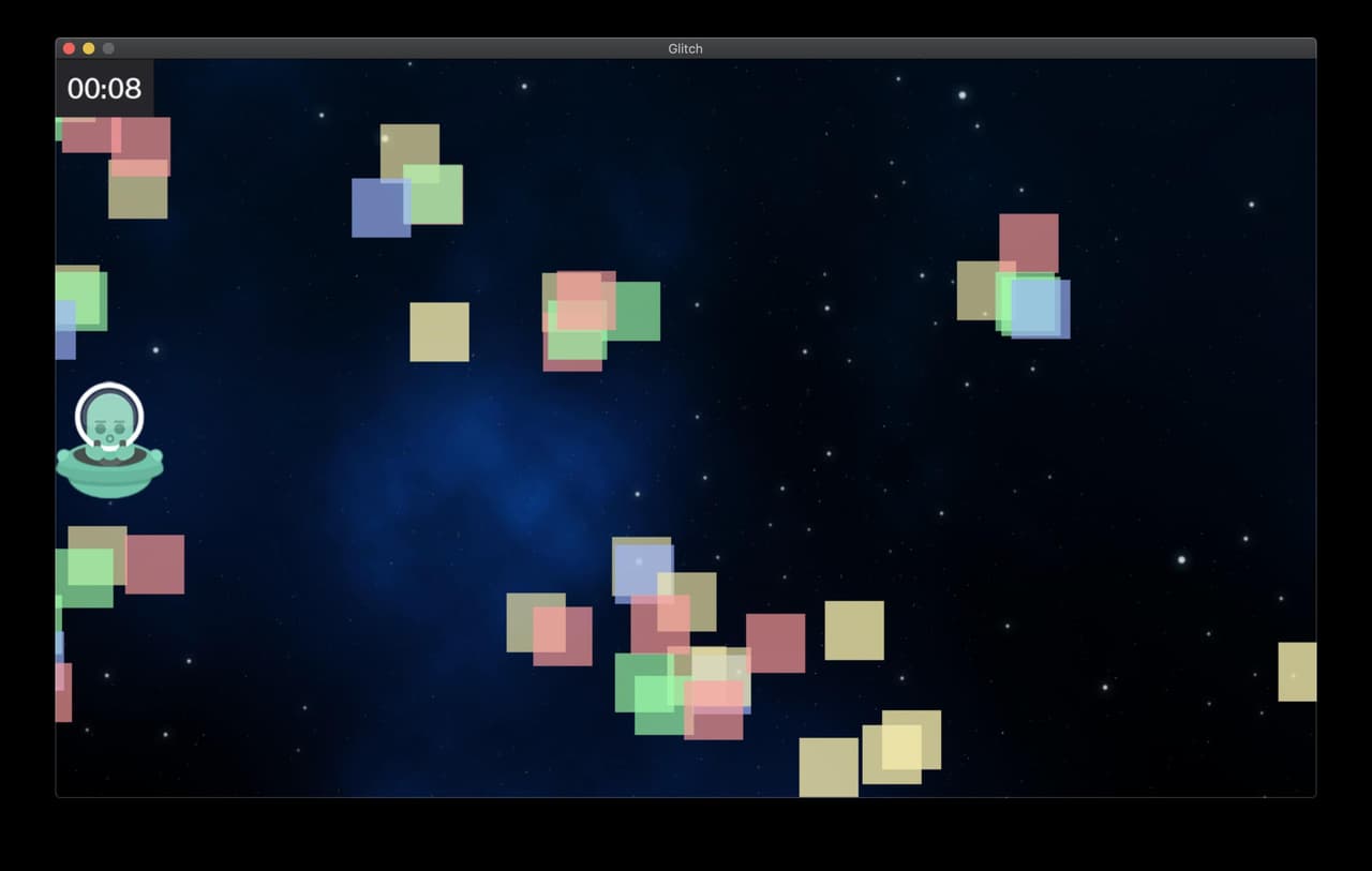 Glitchy Space Escape
