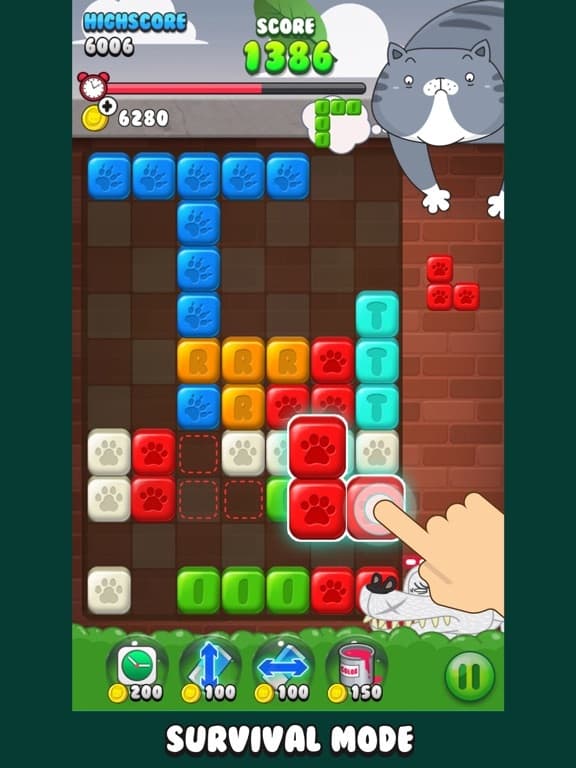 Catris: block puzzle screenshot 4
