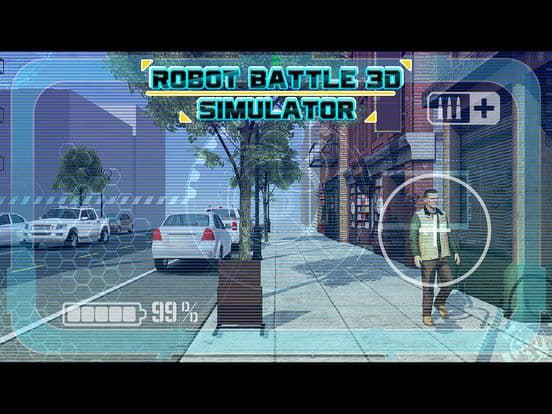 Robot Battle 3D Simulator screenshot 2