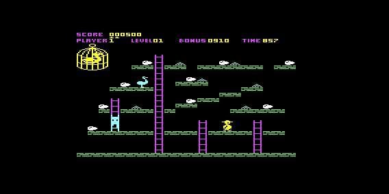 Chuckie Egg (VIC20) screenshot 3