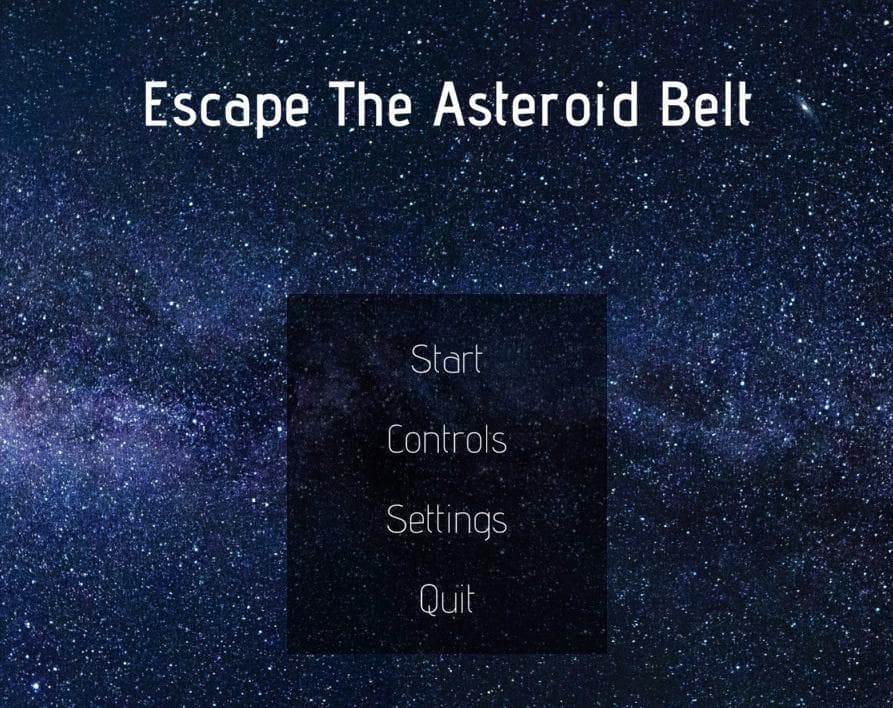 Escape The Asteroid Belt