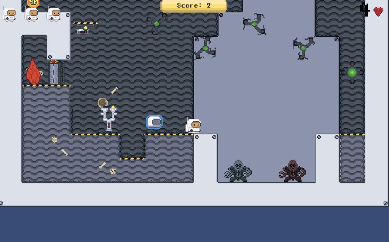 2DPlatformerTutorial (SPARTYSWORSTSOLDIERpeters) screenshot 6