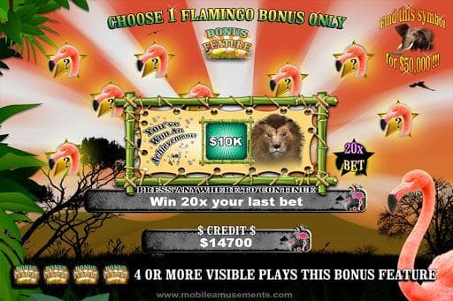 Flamingo Safari Slots FREE screenshot 4