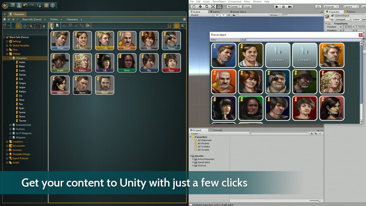articy:draft 3 - Flex License screenshot 4
