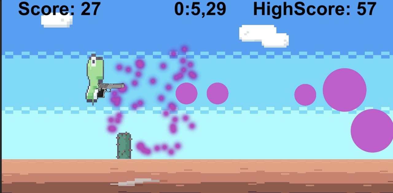 Dino Run Gun! screenshot 4