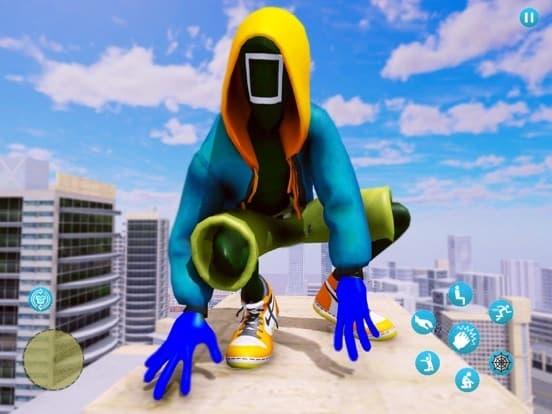 Open Word - Amazing Rope Hero screenshot 2