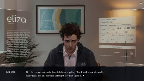 Eliza screenshot 2