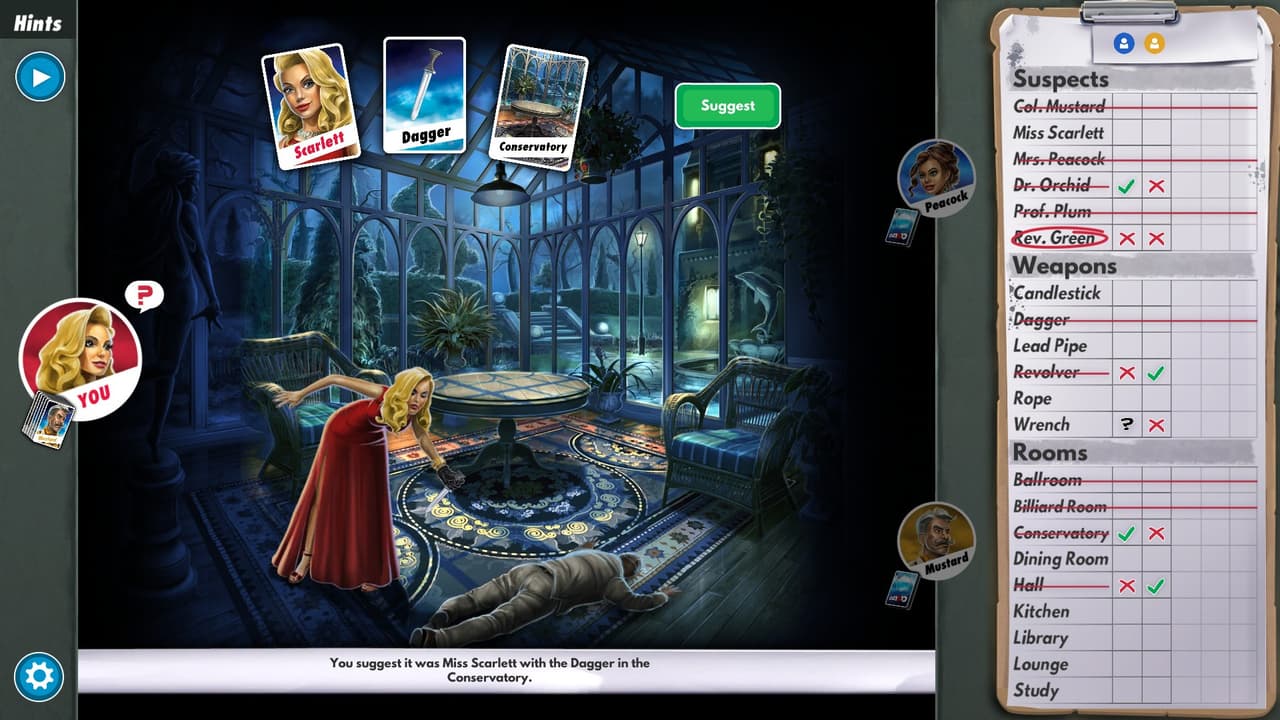 Clue/Cluedo: The Classic Mystery Game screenshot 3