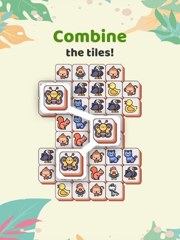 3 Tiles - Animal Mahjong Match screenshot 2