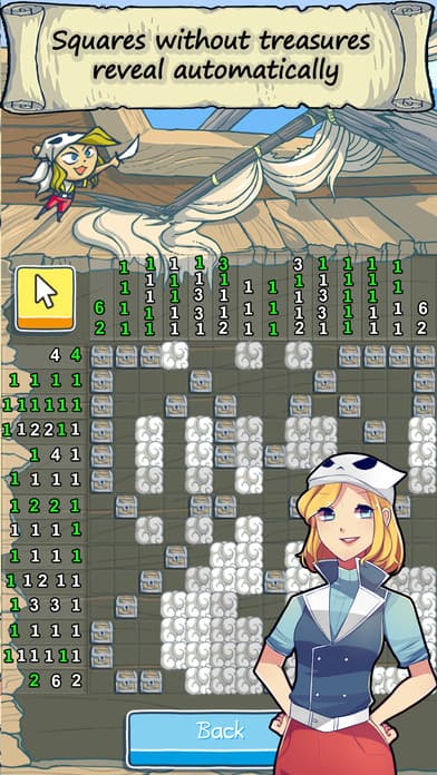 Puzzle Cross Pirates - Nonograms adventures screenshot 3