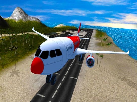 Airplane flight simulator 3 screenshot 2