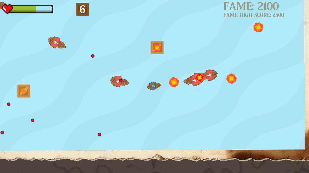 Pirate Wars (itch) (Pauline Martyn) screenshot 2