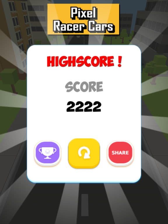 Pixel Racer Cars 3D