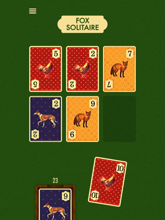 Fox Solitaire screenshot 2