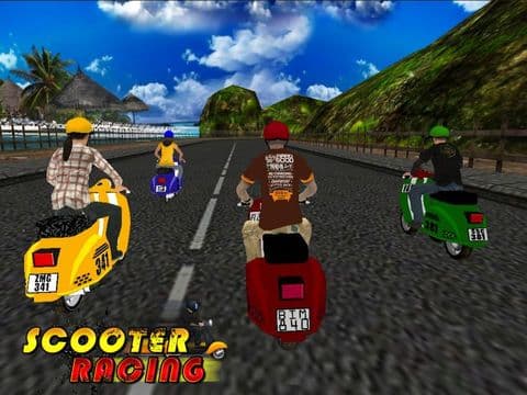 Scooter Racing ( 3D Bike Racing Games ) screenshot 3