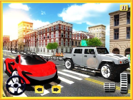 Chained Car Racing 3D