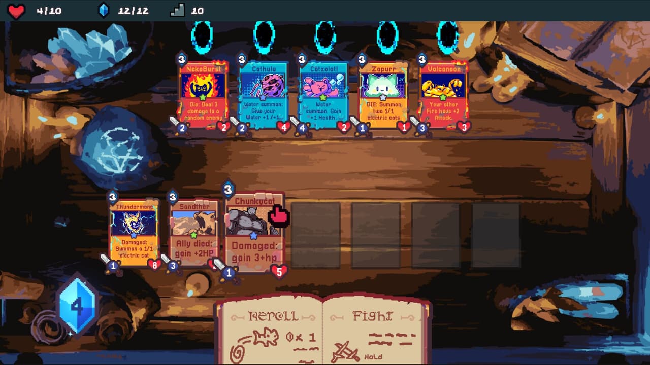 Spellcats: Auto Card Tactics - Prologue screenshot 6