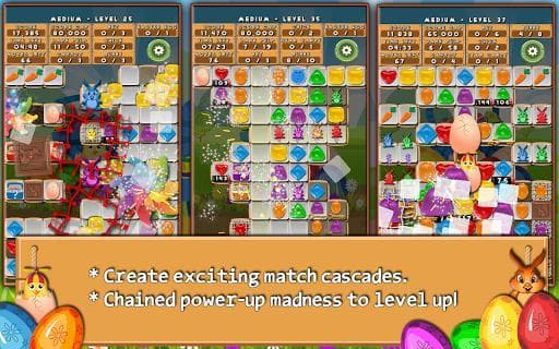 Bunny Drops - Match three screenshot 6