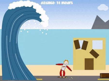 Skate or Die on Tsunami Road