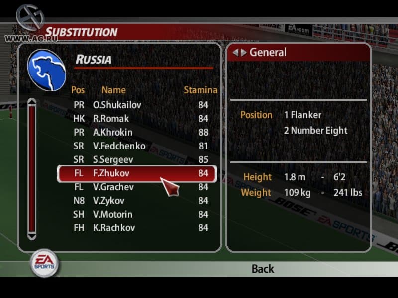 Rugby 2005