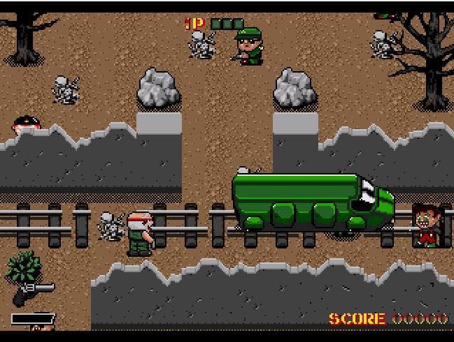 Papi Commando Reload Megadrive/Genesis ! Tectoy Version !