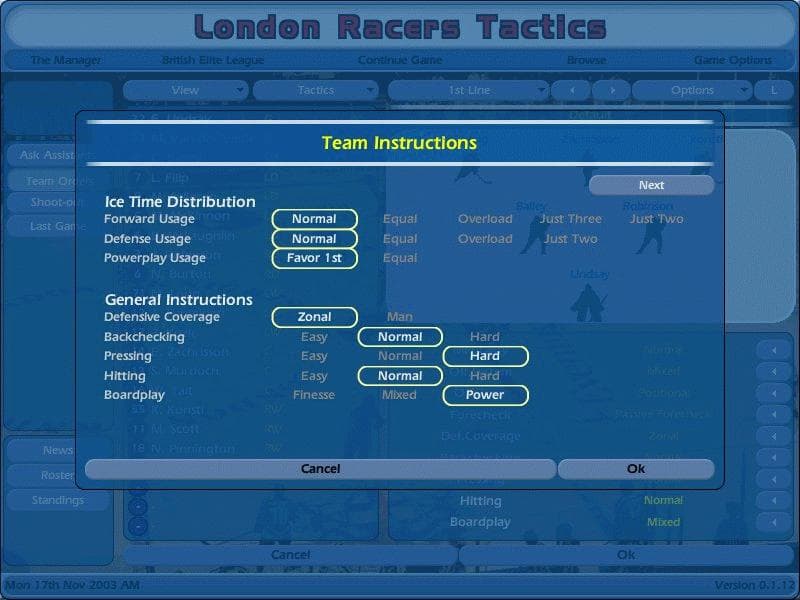 NHL Eastside Hockey Manager screenshot 5