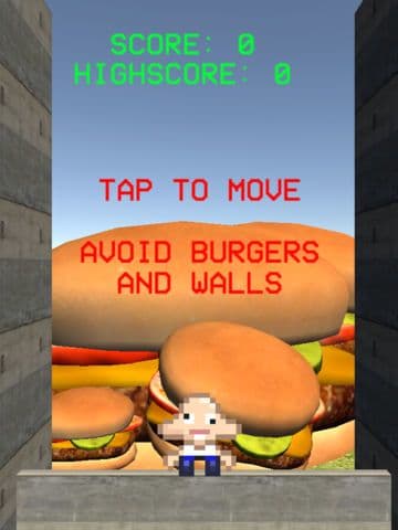Dummy Dodge 3D - An awesome burger-dodging game screenshot 4