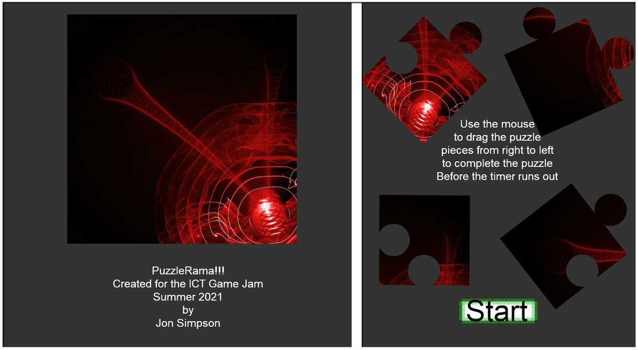 ICT GameJam Summer 2021 Entry: PuzzleRama!!!