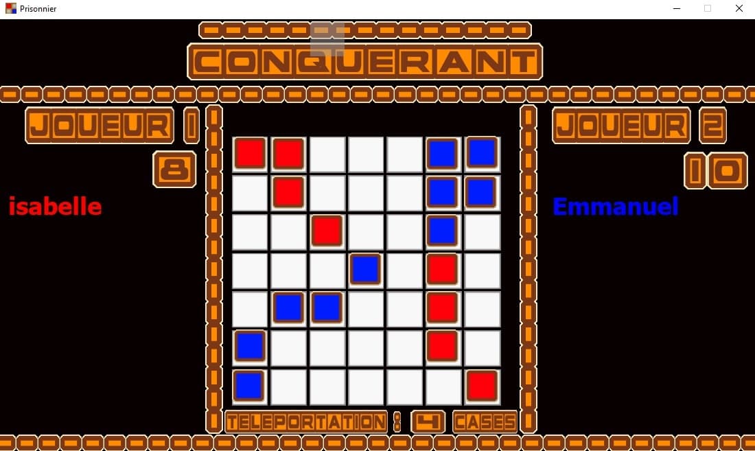Prisonnier , Conquerant ,Tron (mini jeux ligne) screenshot 6