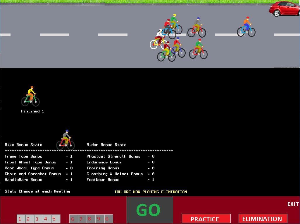 Bikes Team Selector Knockout TimeWaister