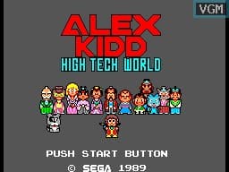 Alex Kidd: High-Tech World screenshot 2