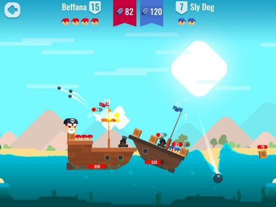 Pirate Battles! screenshot 2