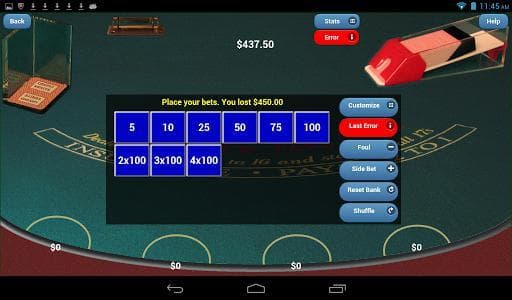 Blackjack Verite Free