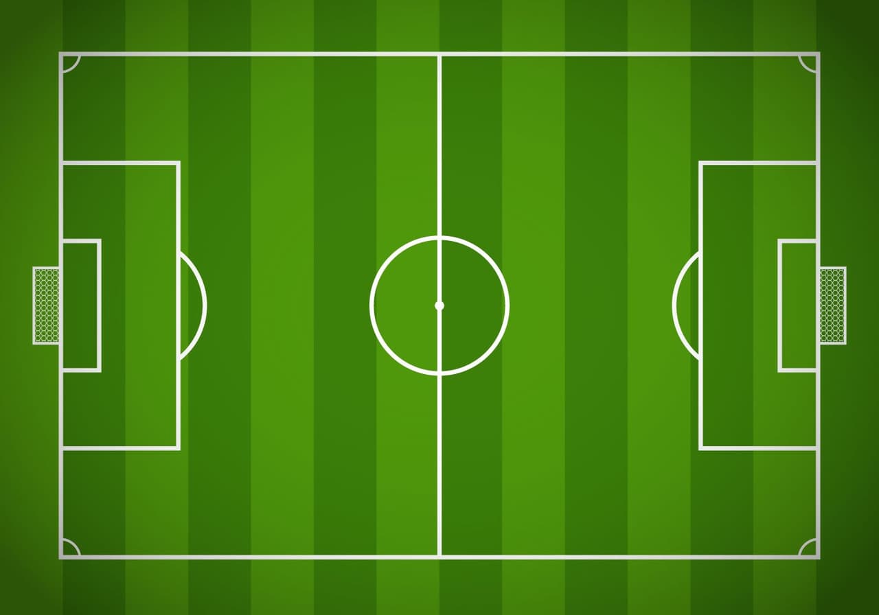Free Kick Midfield to End Goal
