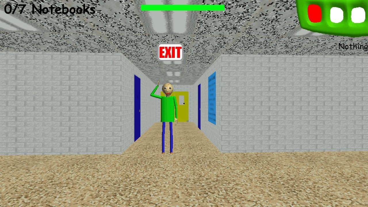 Baldi new schoolhouse (Baldis basic custom map) screenshot 5