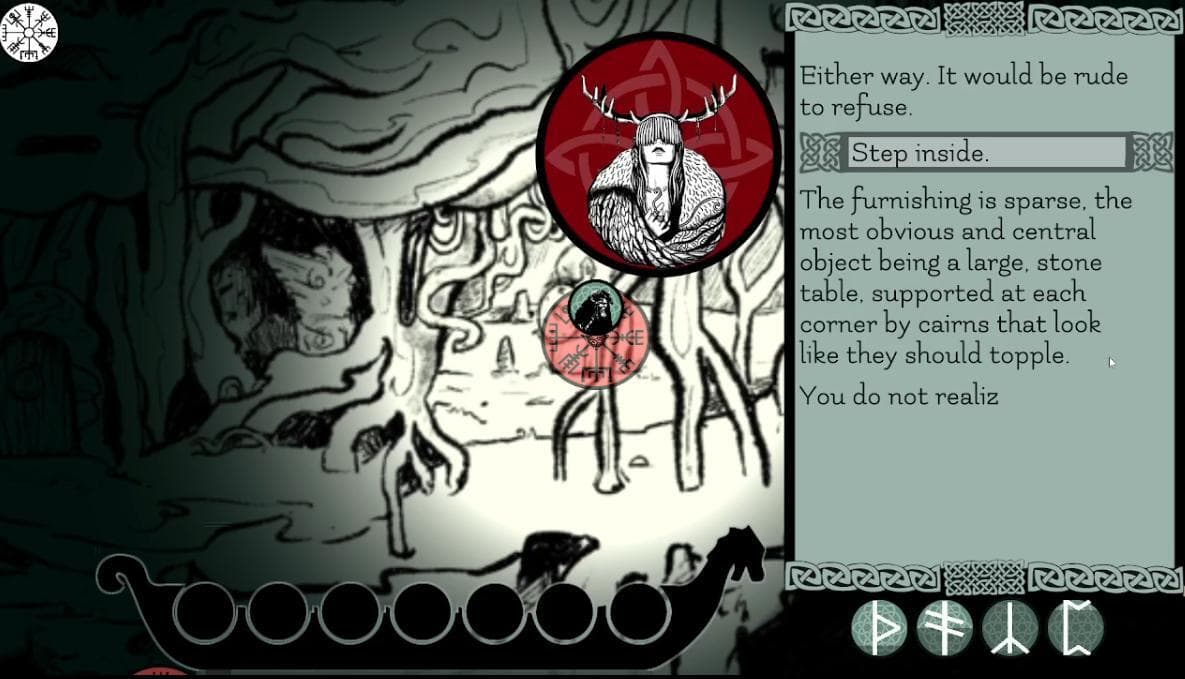 Rootless - A Norse Text RPG screenshot 3